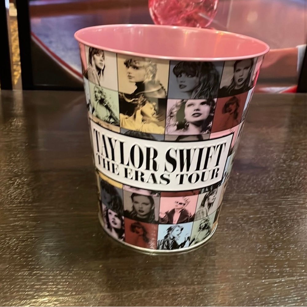Taylor swift eras popcorn tin
